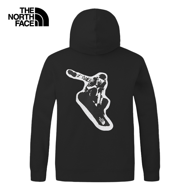 北面卫衣男新款户外休闲运动宽松套头衫连帽长袖上衣外套8ATG