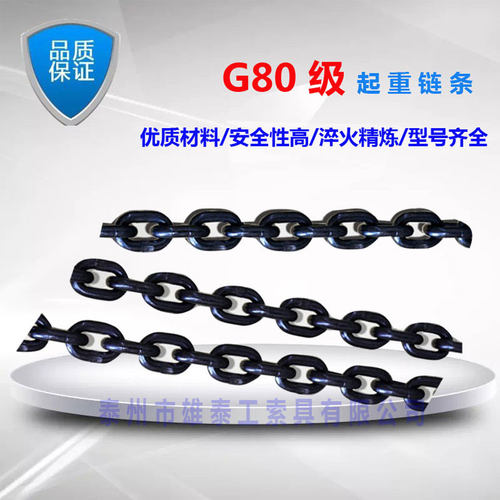 高强度起重链成套索具吊具链条起重链条吊索具锰钢链条吊具m8 - 封面