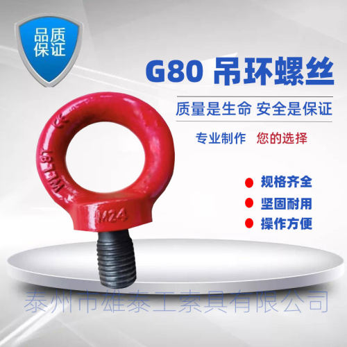 高强度吊环螺丝螺母国标螺栓