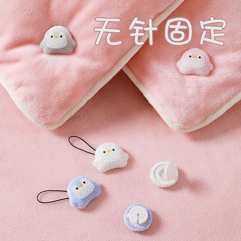 被子固定器新款被罩防跑固定器厚棉被套无针安全隐形四角夹扣神器