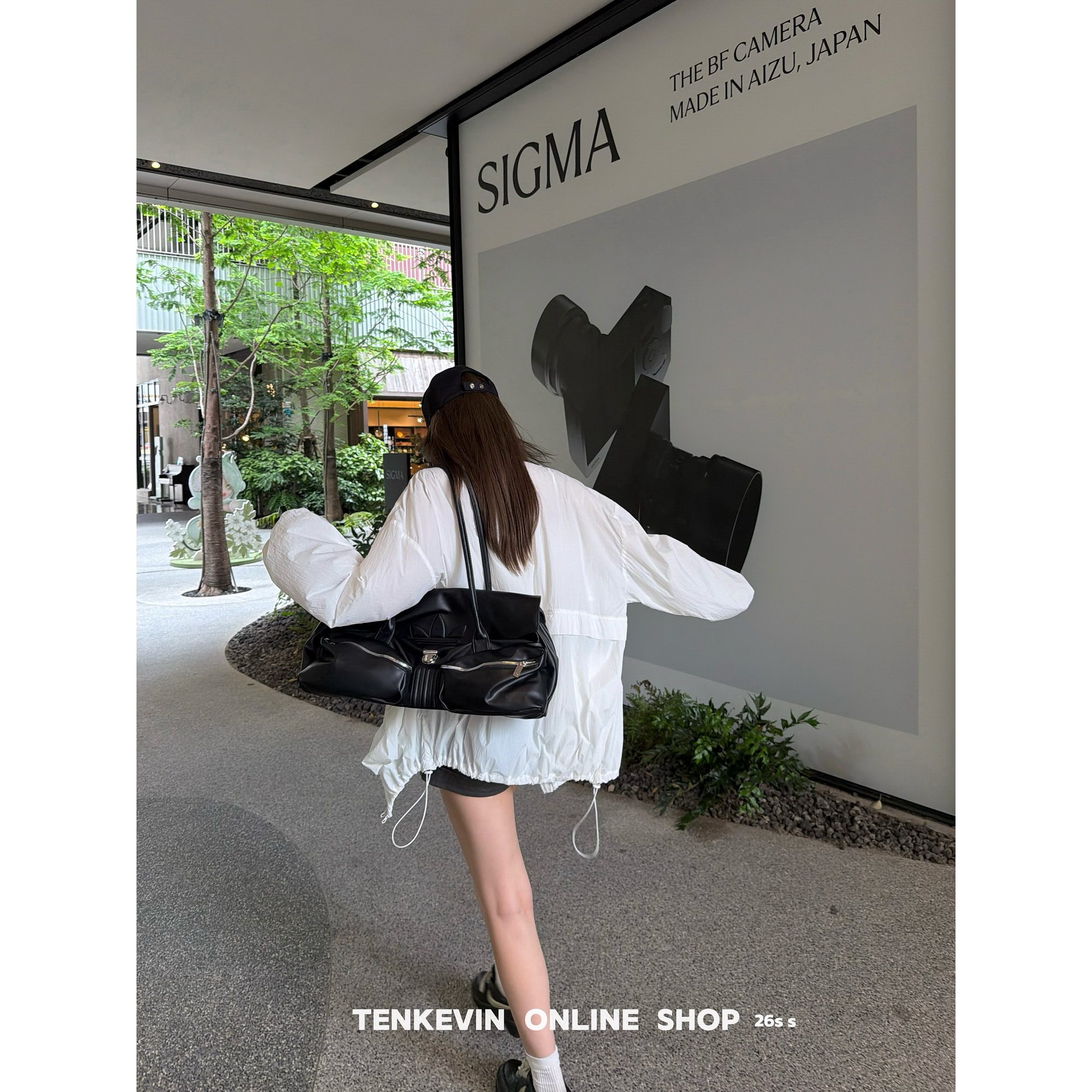 十一石 悠闲呼吸感 轻薄遮阳防晒长袖外套女宽松显瘦工装风上衣夏