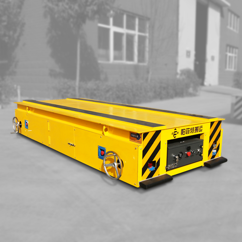 模具电动板车智能仓转运搬运牵引小车 培萨机械轨道摆渡平车