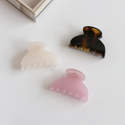 抓夹亚克力日韩扇形发饰