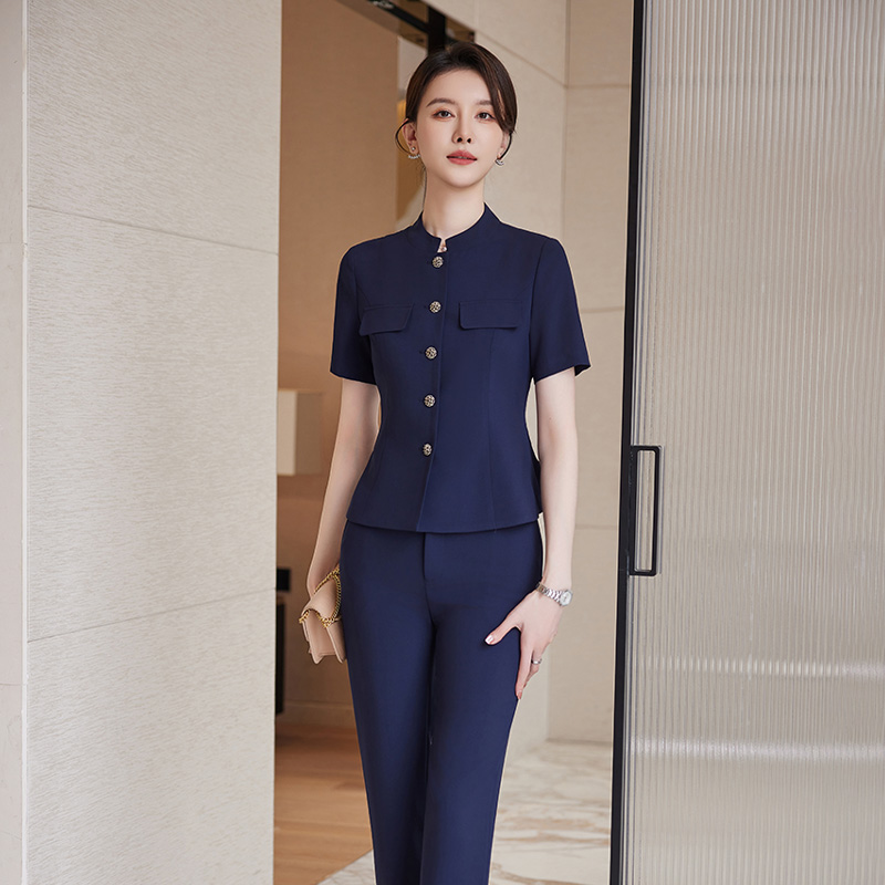 詩璐雅夏季西裝套裝女