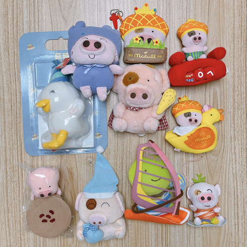 全套港版麦兜和朋友们正版公仔中古玩偶2001年Mcdull
