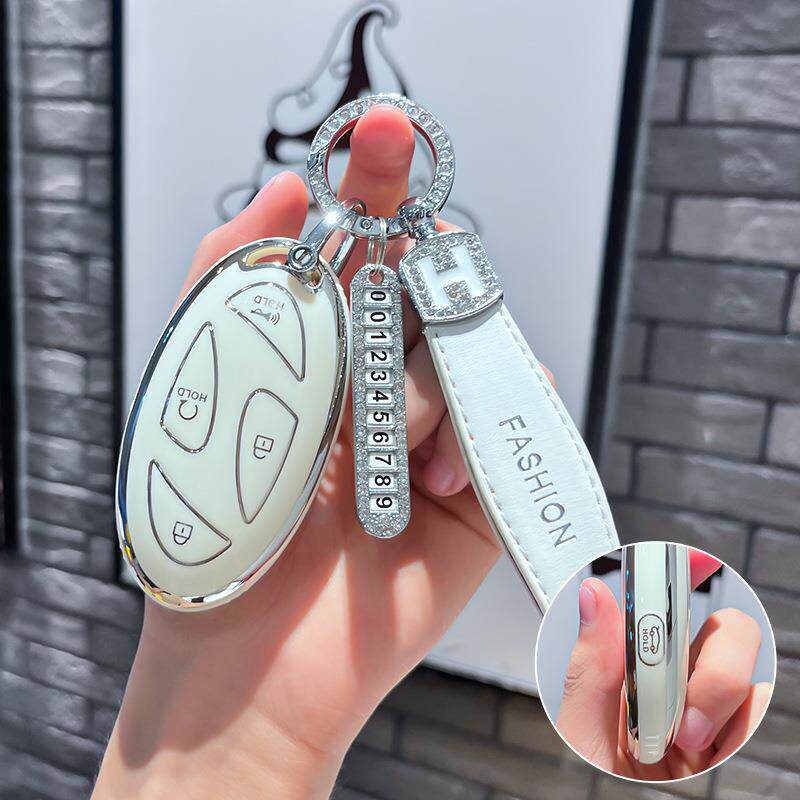 2024款现代索纳塔钥匙套专用十一代索纳塔艾尼氪loniq6汽车锁匙包