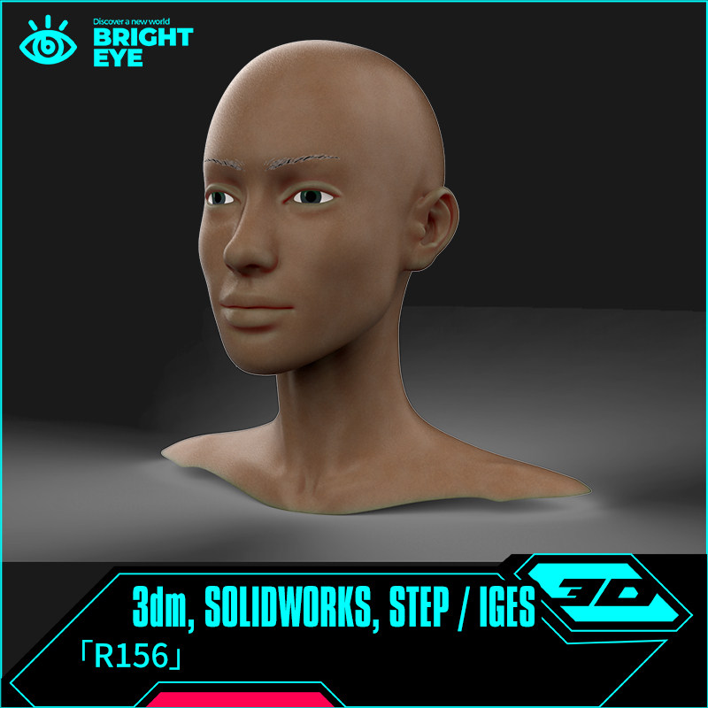 人头部rhino犀牛代建模产品设计3d素材模型库3dm工业参数化制作图片