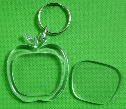 Акриловый брелок, фотография, фоторамка