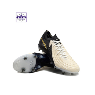 低帮足球鞋系带可拆卸SG钢钉天然草地防滑训练鞋无鞋舌减震运动鞋