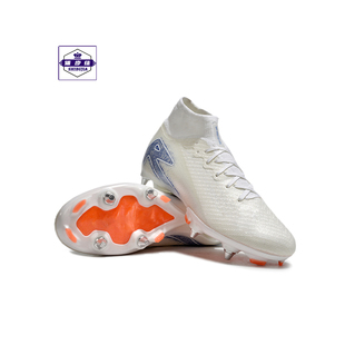 高帮足球鞋可拆卸钢钉SG透气天然草地防滑训练鞋系带气垫底运动鞋