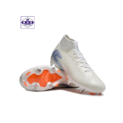 高帮钢钉SG气垫底足球鞋