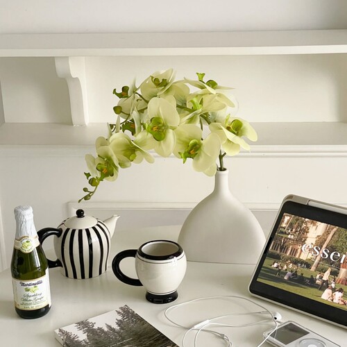 仿真蝴蝶兰假花高品质手感花