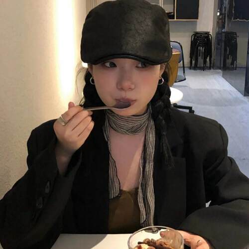 复古文艺条纹亚麻小丝巾