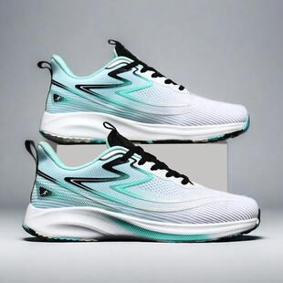 青少年中考体育专用鞋男鞋飞织网面跑步鞋初中学生超轻减震运动鞋