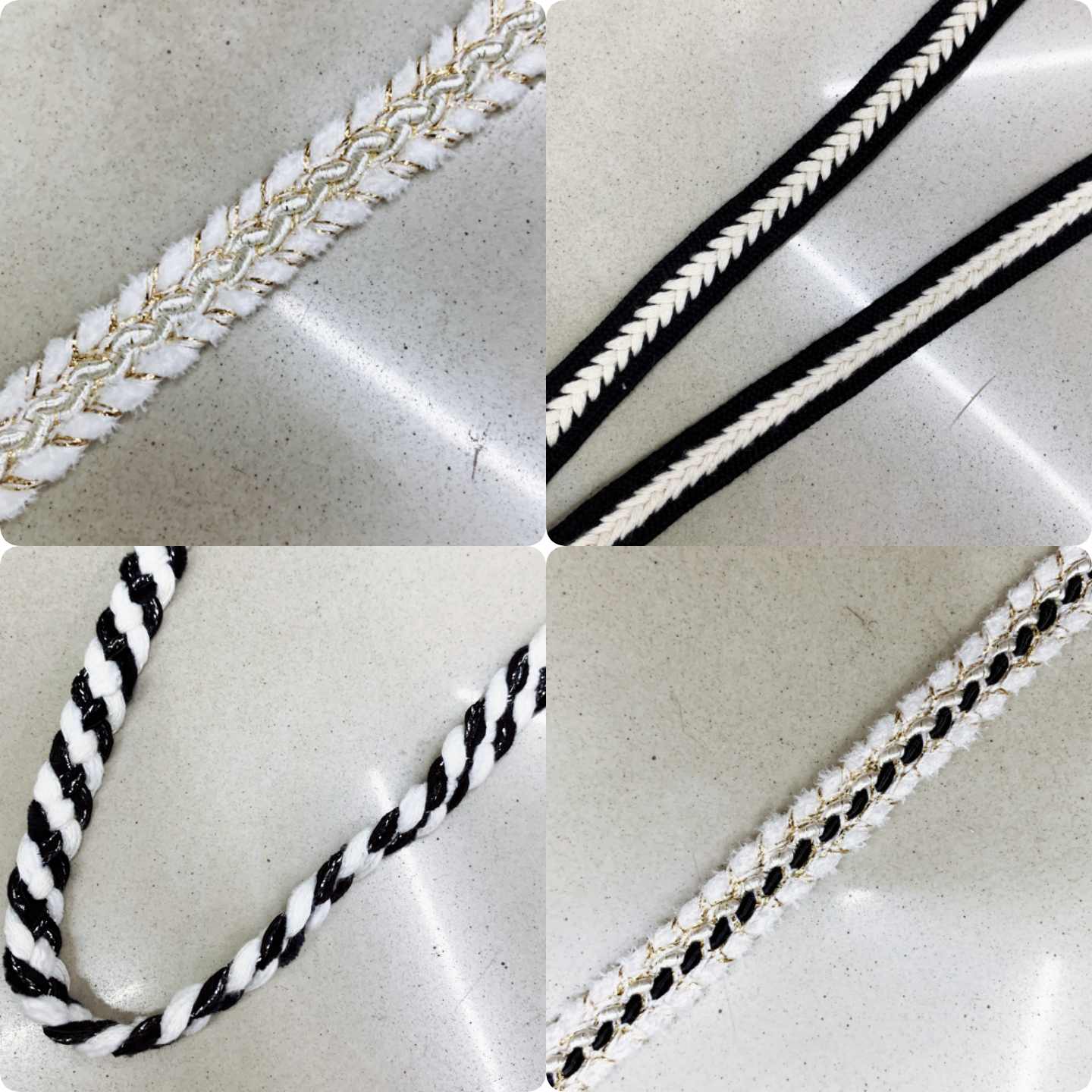 韩版高档小香风织带衣服裙镶边压条编织花边diy 窗帘沙发包装饰带