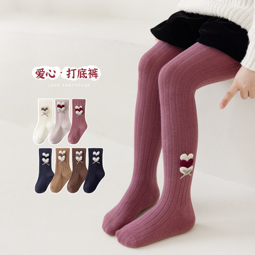2025新款女童连裤袜秋季纯棉
