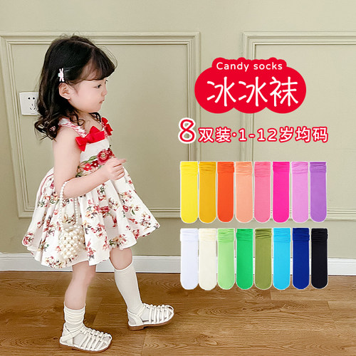 儿童袜子夏季薄款女童丝袜