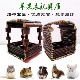 苹果木窝仓鼠龙猫凉亭房子兔子木屋小蜜磨牙宠物造景手工制作玩具