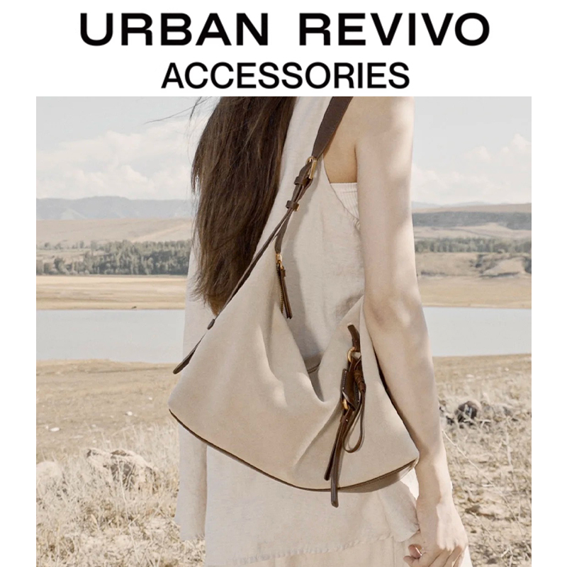 璞行hobo腋下包麂皮绒面通勤女包