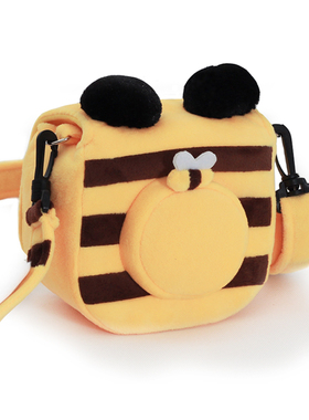 拍立得相机包mini7保护套 mini25 mini90 SQ20可爱毛绒斜跨mini12