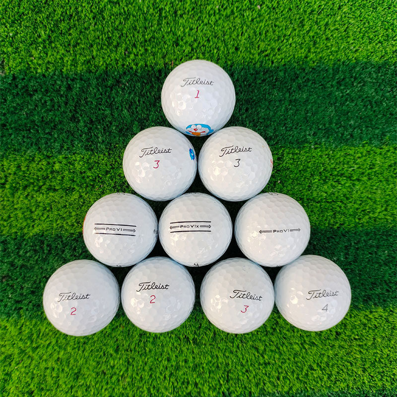 titleist高尔夫二手球三四层下场图片