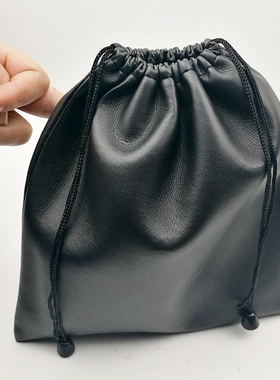 通用头戴式耳机收纳袋防水PU皮革收纳包耳机多用便携袋耳机包