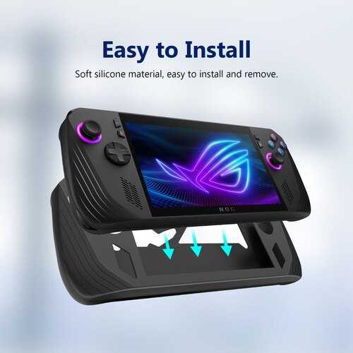 适用ROG Ally X游戏掌机硅胶保护套全包防摔防尘游戏机保护壳软壳