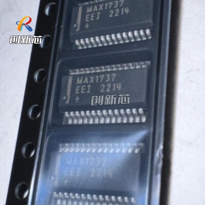 MAX1737EEI+T MAX1737EE SSOP28 丝印MAX1737 电源管理IC芯片 原