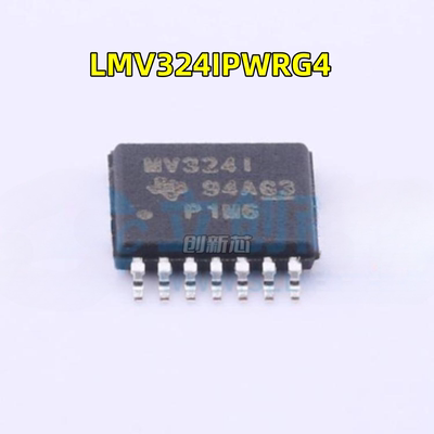 全新 LMV324IPWRG4 MV324I LMV324I 四运算放大器 TSSOP-14 原装