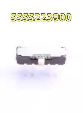 SSSS223900 进口日本ALPS 电源拨动开关8脚3档 侧拨滑动 双排直插