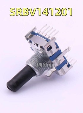 日本ALPS阿尔卑斯SRBV141201旋转波段开关4档位 轴长20MM切换开关