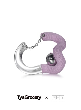 TysGrocery x PH5合作款 扭曲树脂针织拼接手镯