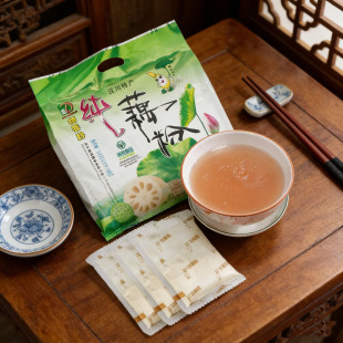 德春牌纯藕粉300克/袋 湖北汉川特产 早餐代餐莲藕粉不添加糖份