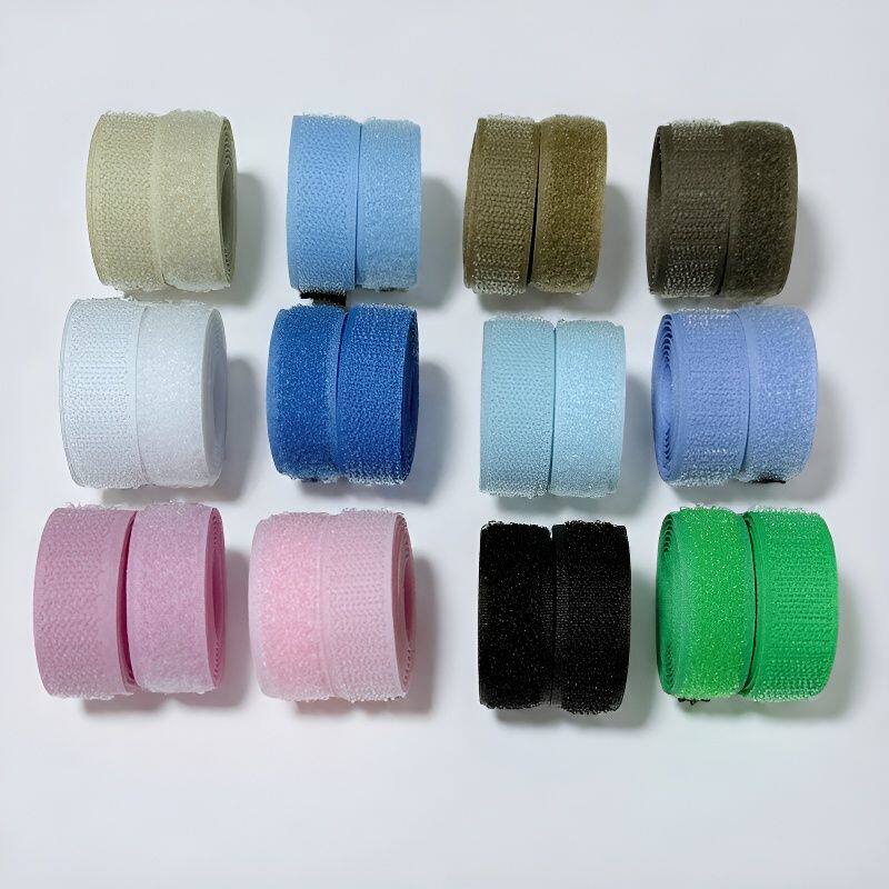 2cm彩色优质魔术贴服装窗帘辅料配件鞋帽箱包沙发套粘扣带子母贴
