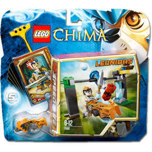 乐高LEGO正品绝版气功传奇男孩神兽系Chima—回旋车气功瀑布70102