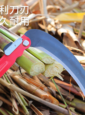 农用折叠镰刀割草刀园艺工具铲子锄头户外家用挖野菜除草钓鱼防护