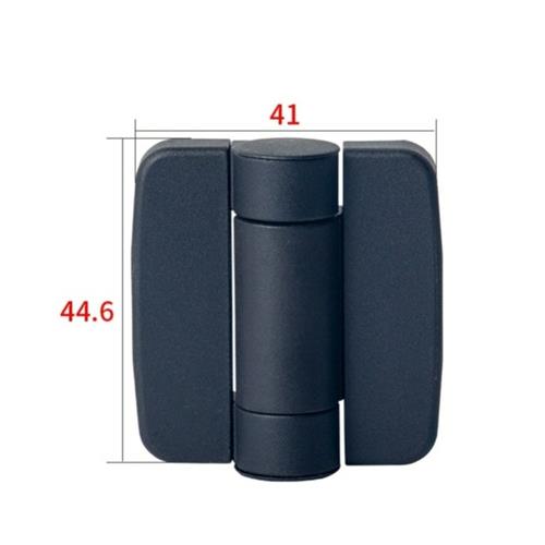 HIGL-45/63 尼龙铰链 带盖型 黑色塑料工业铰链 配电箱电柜门合页