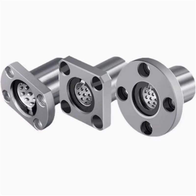 带法兰线性滚珠衬套 LNE03 LNE13 LNE23-d6/d8/d10/d12/d16/d20