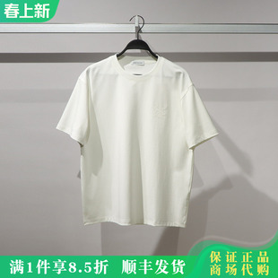 PEACEBIRD/太平鸟男2026春商场同款刺绣T恤B1CNG1412/B1CNG1412K1