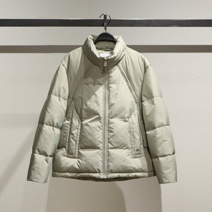 B2ACF4524 PEACEBIRD太平鸟男装2025冬新款立领羽绒服B2ACF452441