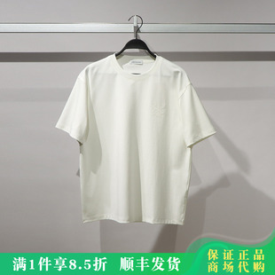 PEACEBIRD/太平鸟男2026夏商场同款刺绣T恤B1CNG1412/B1CNG1412K1