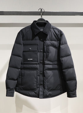 B2ACF420F太平鸟男装2025冬装新款商场同款时尚羽绒服B2ACF420FJ9