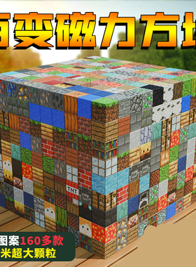 2026新款我的磁力世界方块磁吸磁铁积木全套周边儿童DIY拼装玩具6