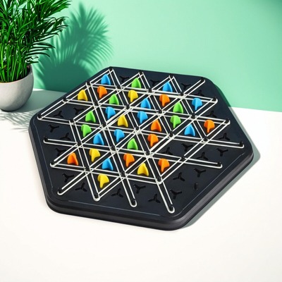 连锁棋桌面益智游戏家庭亲子互动游戏锻炼儿童逻辑思维益智玩具