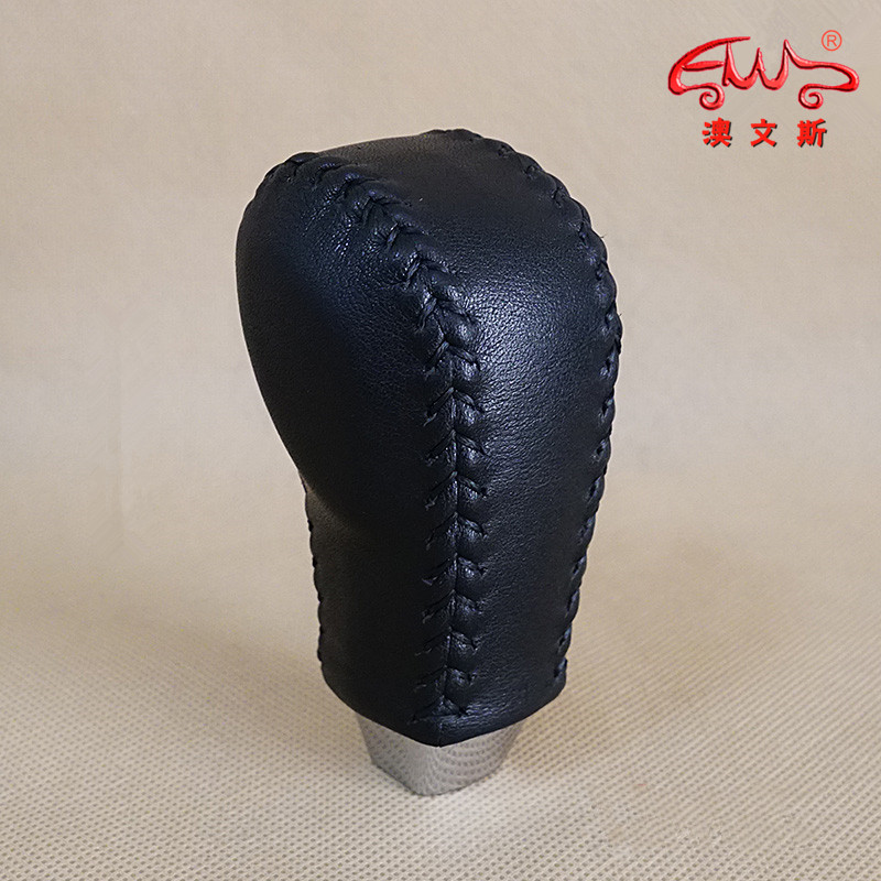 起亚霸锐免缝制真皮挡把套档杆套