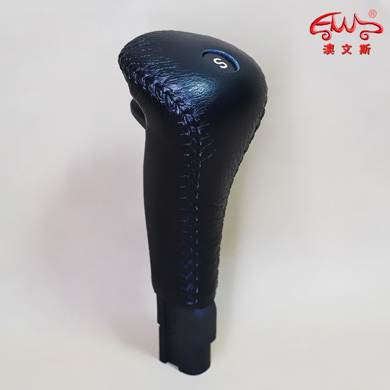 适用萨博95自动真皮免缝挡把套