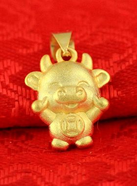 金店同款卡通转运珠吊坠特价包邮