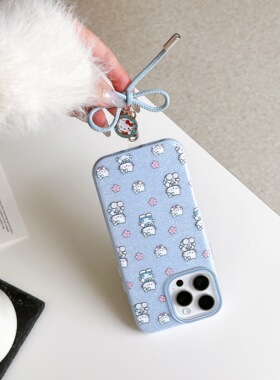 苹果可爱卡通hellokitty猫16promax手机壳iphone15新款14pro女款13全包防摔12硅胶14夏日保护壳15promax