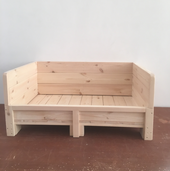 四季通用实木狗窝猫窝幼崽宠物床