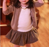 量体定做新款 儿童纯羊绒衫 毛衣外套亲子装 加厚针织开衫 男女童装